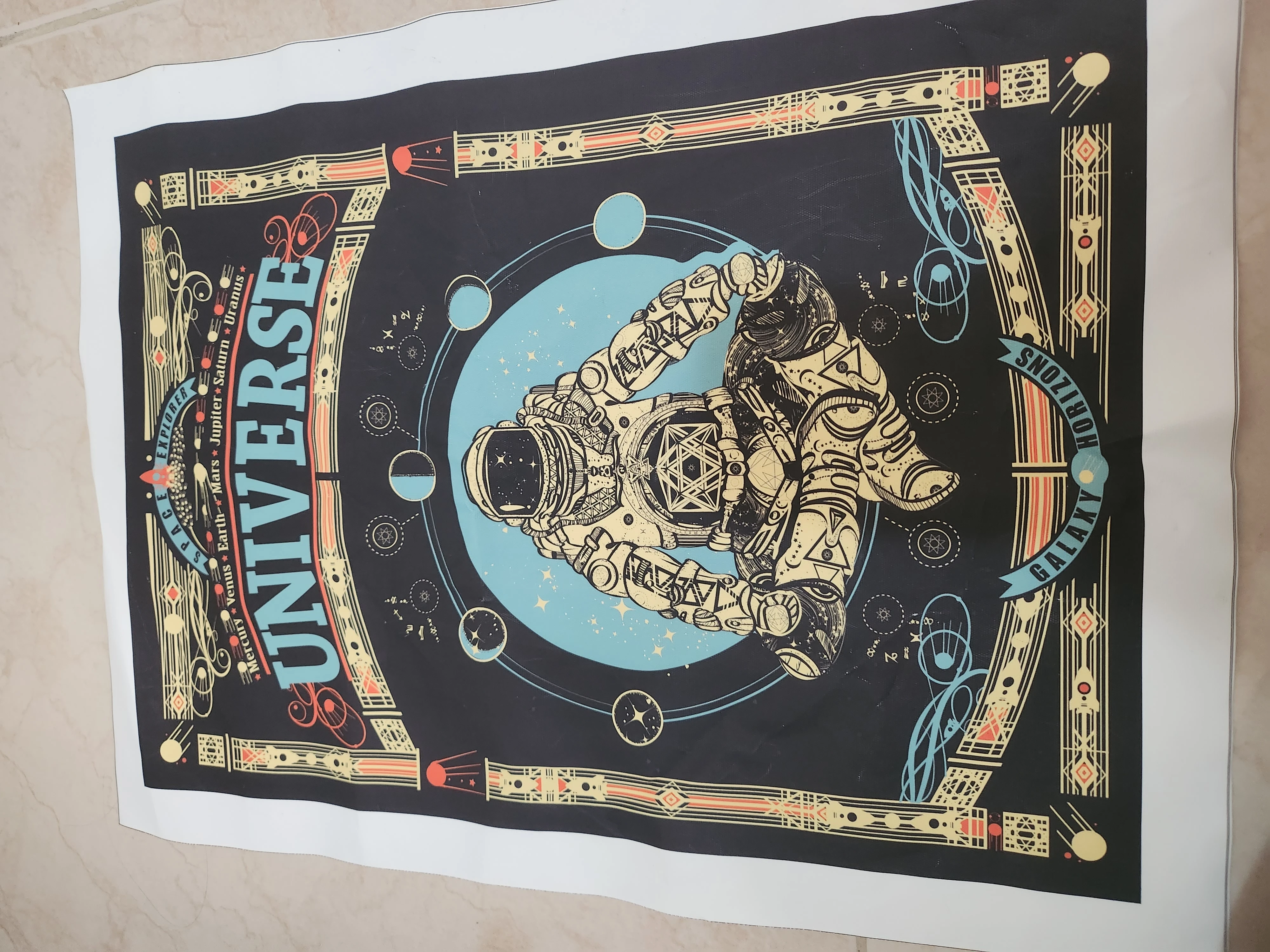 Space universe poster 45×35