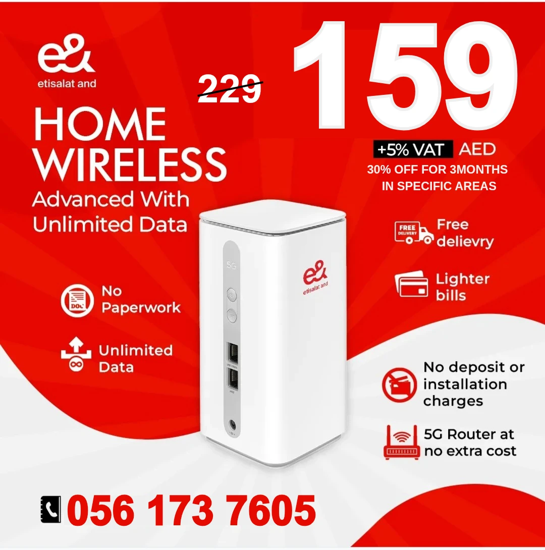 Etisalat home Internet service