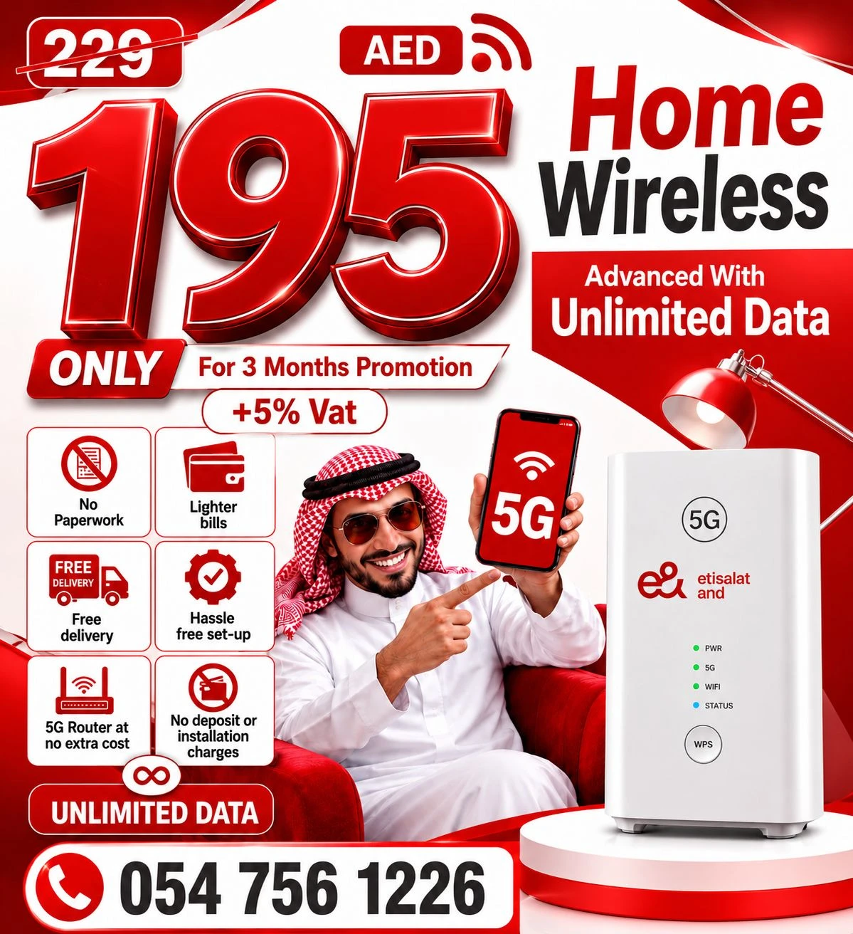 ETISALAT HOME INTERNET SERVICES ALL OVER UAE