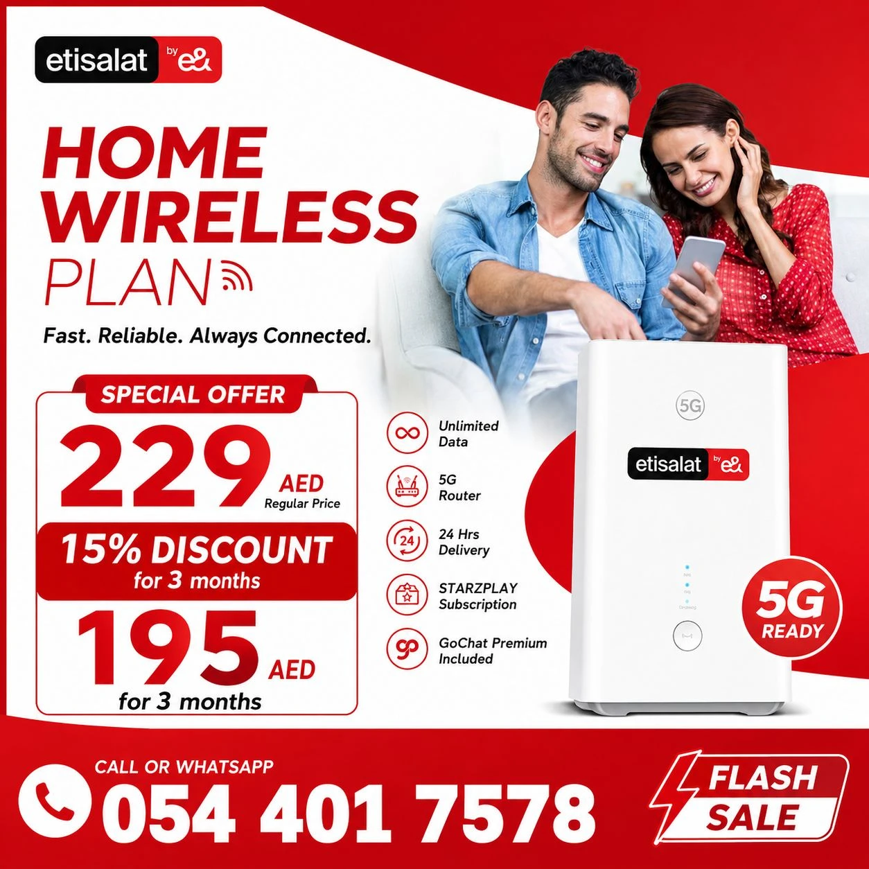 5G Etisalat Home WiFi