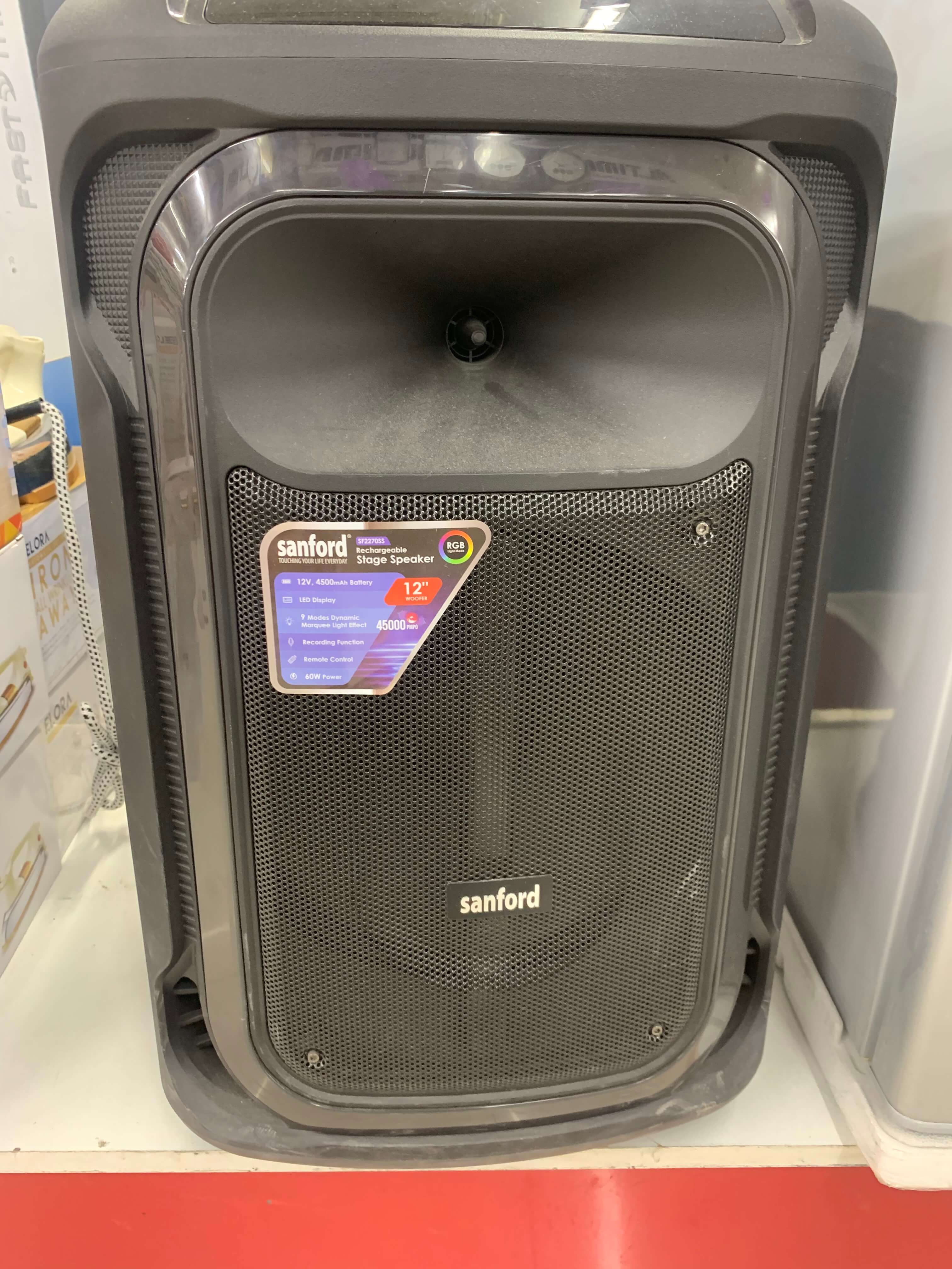 Portable speaker (Sanford)