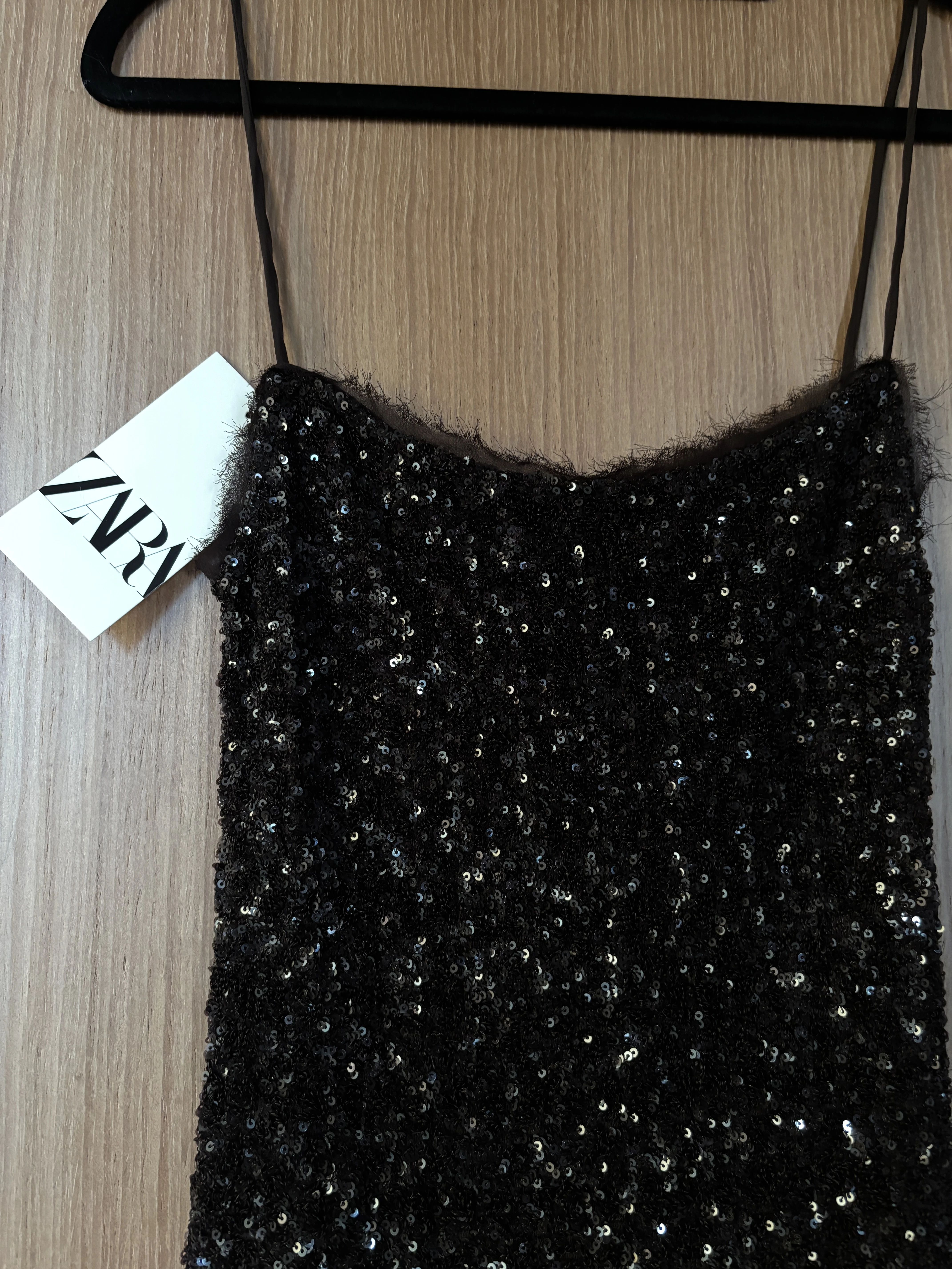 glitter zara dress brand new