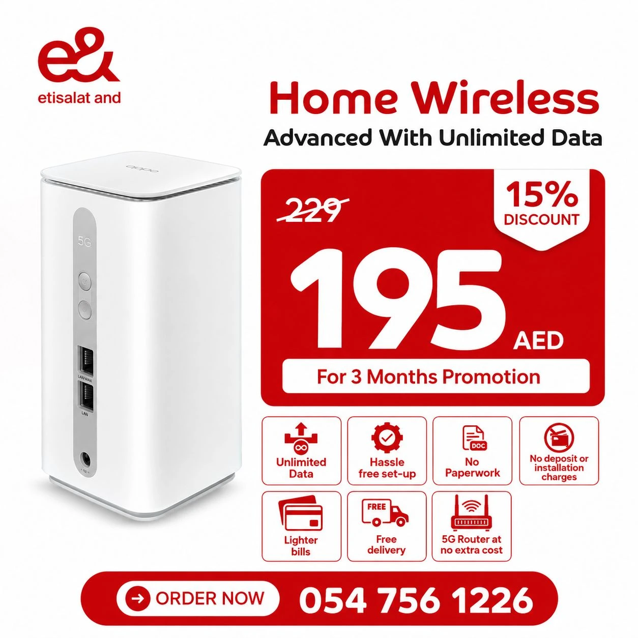 ETISALAT HOME INTERNET SERVICES ALL OVER UAE