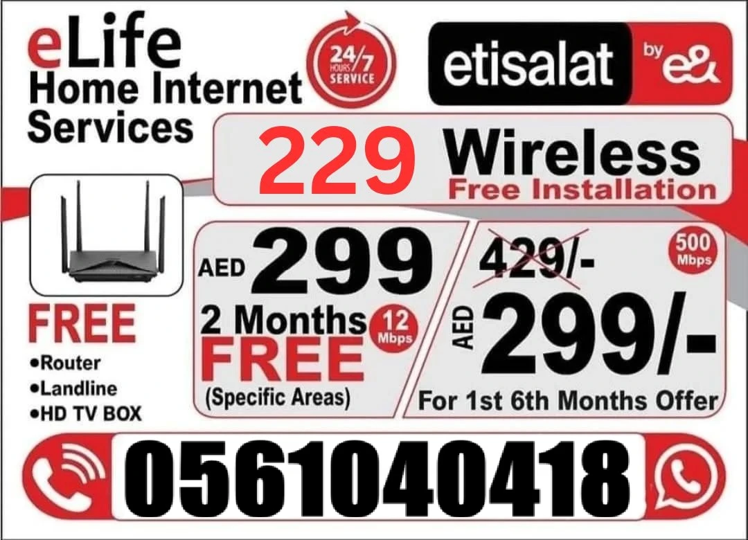 etisalat fiber plans