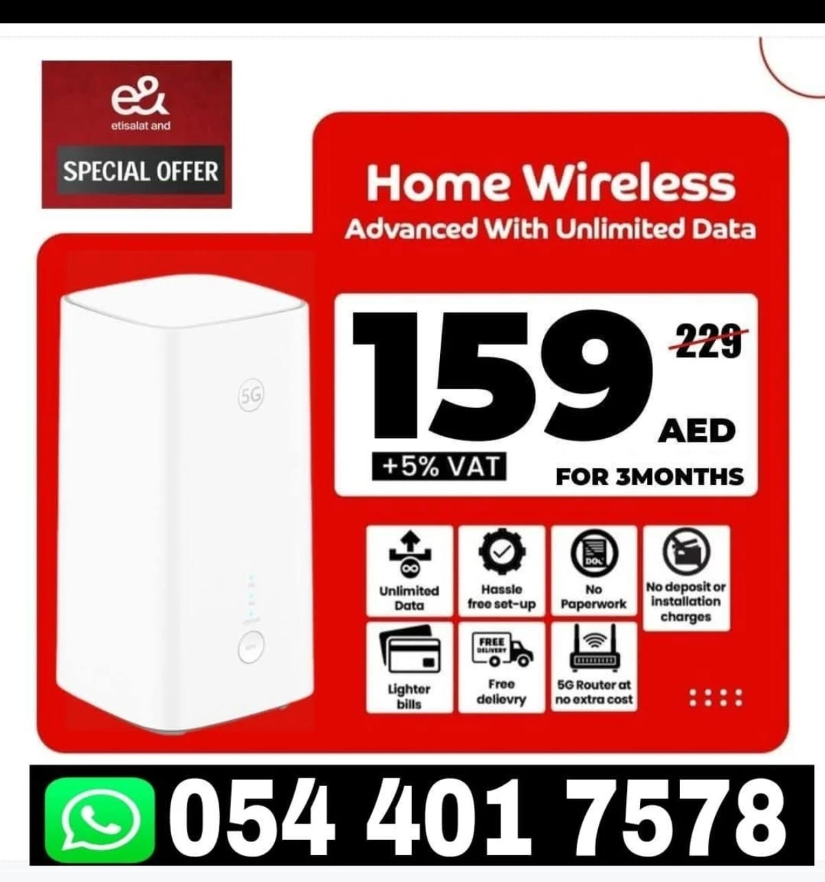 ETISALAT HOME INTERNET