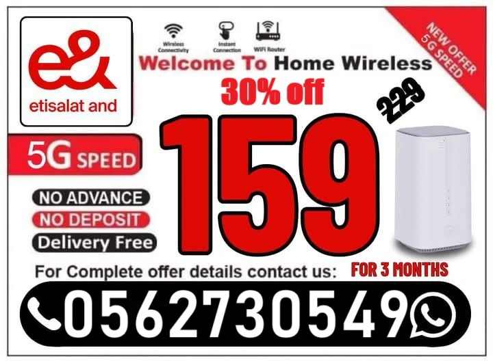 etisalat home internet packages