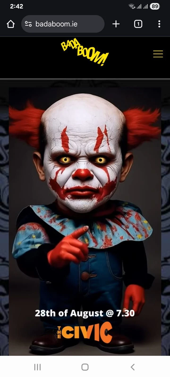 Horror frame