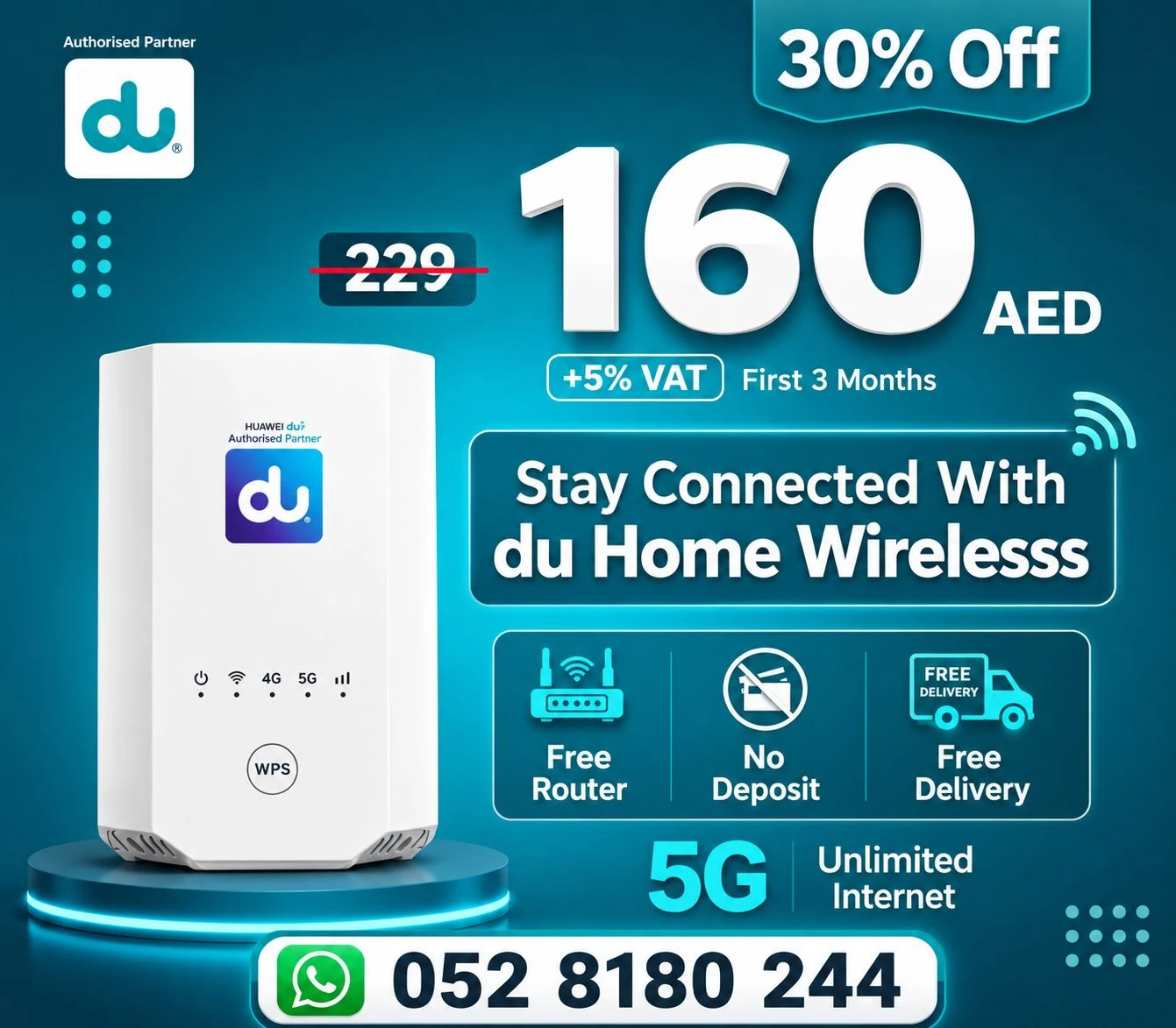 DU Home WiFi internet