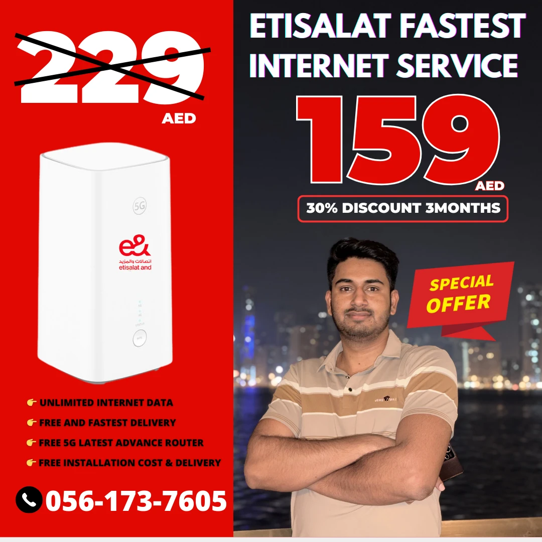 Etisalat home Internet service