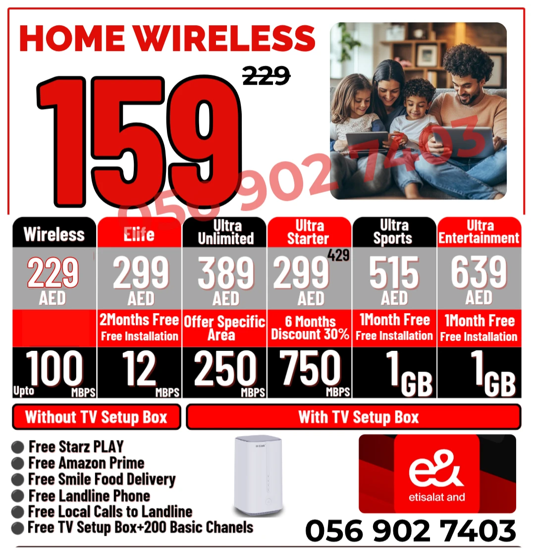 Home Wifi Service 5G