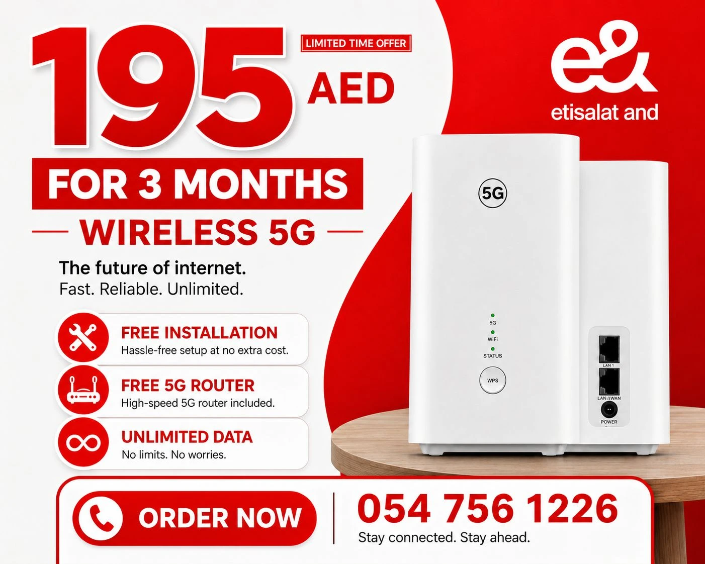 Etisalat Home WiFi 5G